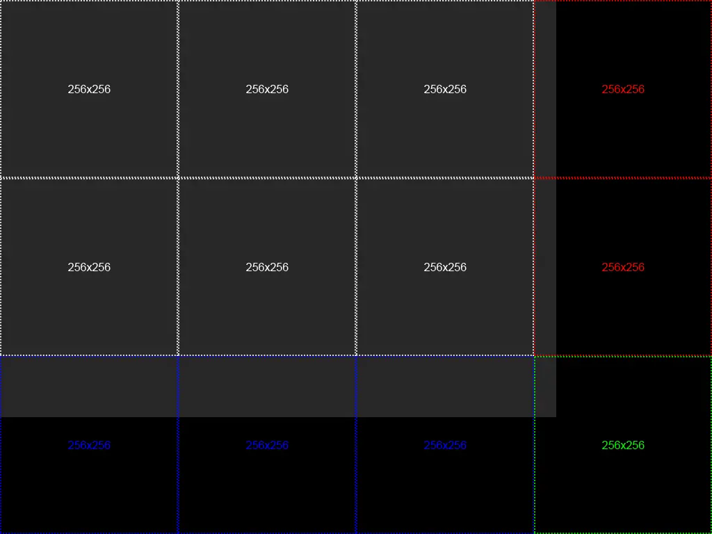 tile algorithm diagrams